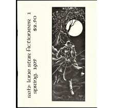 REH: LONE STAR FICTIONEER #1 1975 367/500 RARE ROBERT E. HOWARD FANZINE