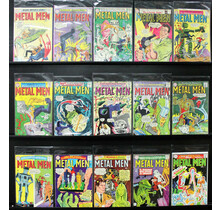 METAL MEN BEAT BUT COMPLETE EARLY RUN #'S 3, 5, 6, 7, 9, 10-18, 22 SILVER AGE