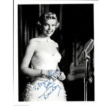 DORIS DAY (DECEASED) SIGNED 8X10 INSCRIBED JSA AUTHENTICATED COA #N38877