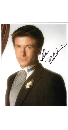 ALEC BALDWIN, ACTOR, COMEDIAN YOUNG AND LOOKING GOOD SIGNED WITH COA