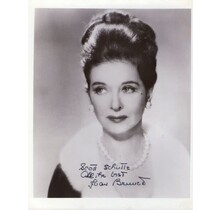 JOAN BENNET, ACTRESS AUTOGRAPH SIGNED PHOTO WITH COA