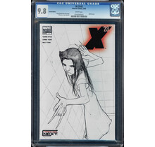 X-23 #2 CGC 9.8 LIMITED EDITION WHITE PAGES SKETCH COVER CGC #0743592033