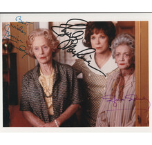 JESSICA TANDY, SYLVIA SIDNEY (DECEASED) & SHIRLEY MACLAINE SIGNED PHOTO