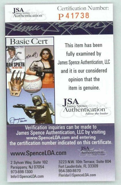 ANN SOTHERN ACTRESS (DECEASED) 8X10 JSA AUTHENTICATED COA #P41738