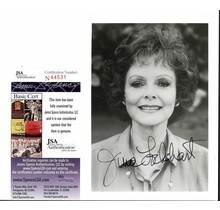 JUNE LOCKHART, ACTRESS, THE MOM IN LASSIE TV SHOW SIGNED 5X7 JSA COA #N44531