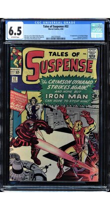 TALES OF SUSPENSE #52 CGC 6.5 1ST APP OF BLACK WIDOW #2027252020