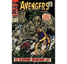 Avengers #41-Diablo, Dragon Man, Scarlet Witch, Quicksilver, Hawkeye F/VF-VF