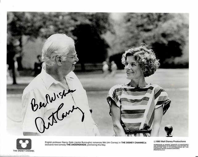 ART CARNEY (DECEASED) SIGNED 8X10 HONEYMOONERS STAR JSA AUTHENTICATED N38773