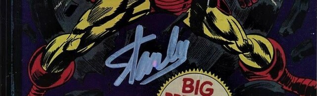 IRON MAN #1 CGC 9.6 OWW SS STAN LEE (NICER THAN MANY 9.8'S) CGC #0351033002