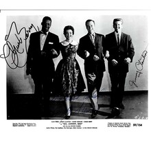 CHUCK BERRY, SIGNED 3 SIGNATURES FROM THE FILM "GO JOHNNY GO" #3 WITH COA