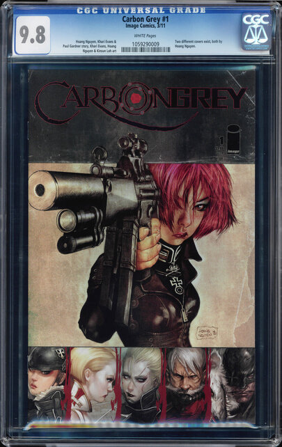 CARBON GREY #1 CGC 9.8 HIGHEST GRADED COPY CGC #1059290009
