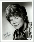ANNE JACKSON (DECEASED) SIGNED 8X10 JSA AUTHENTICATED COA #N44662