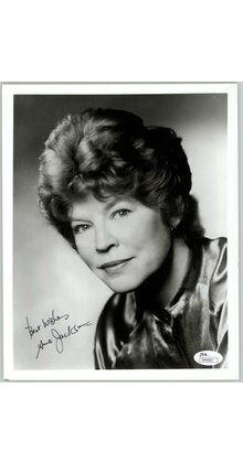 ANNE JACKSON (DECEASED) SIGNED 8X10 JSA AUTHENTICATED COA #N44662