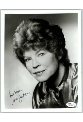 ANNE JACKSON (DECEASED) SIGNED 8X10 JSA AUTHENTICATED COA #N44662