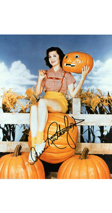 ANN RUTHERFORD SIGNED SCARLETT'S SISTER 8X10 GREAT PHOTO GONE WITH THE WIND COA