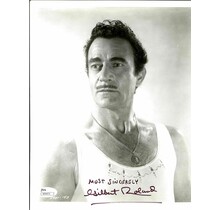 GILBERT ROLAND, ACTOR (DECEASED SIGNED 8X10 JSA AUTHENTICATED COA #N44471