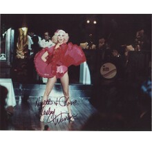 LESLEY ANN WARREN, ACTRESS, AS A BLONDE, LEGY, AUTOGRAPHED 8X10 PHOTO WITHJ COA