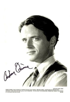AIDAN QUINN AUTOGRAPHED SIGNED 8X10 PROMO FOR THE FILM "MICHAEL COLLINS" W/COA