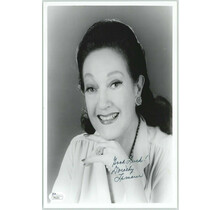 DOROTHY LAMOUR, MOVIE STAR (DECEASED) SIGNED 8X10 JSA AUTHEN. COA #P41651