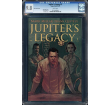 JUPITER's LEGACY #1 CGC 9.8 WHITE PAGES NOTO VARIANT COVER CGC #0212440004