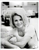 ANGIE DICKINSON SIGNED INSCRIBED "POLICE WOMAN" 8X10 JSA COA #R66814