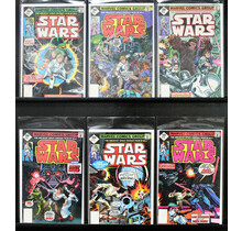 STAR WARS LOT REPRINTS #1- #6 THE WHOLE STORY OF A NEW HOPE, VG-VF CONDITION