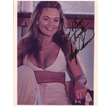 DYAN CANNON. PROMO PHOTO SIGNED 8X10 INSCRIBED WITH COA