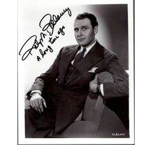 RALPH BELLAMY, (DECEASED) YOUNGER DAYS SIGNED AUTOGRAPHED 8X10 W/COA