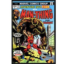 MAN-THINGS: ADVENTURE INTO FEAR #17 NM- & GIANT-SIZE MAN-THING #4 F/VF