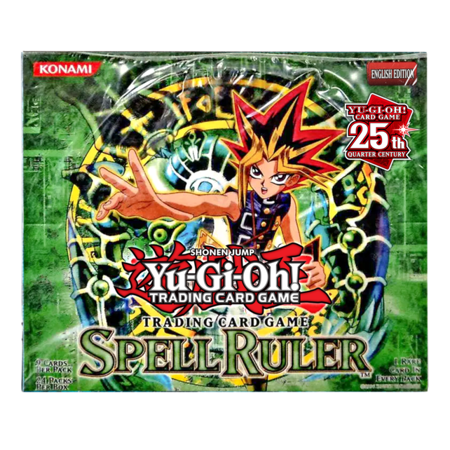 YUGIOH SPELL RULER 25TH ANNIVERSARY BOOSTER BOX