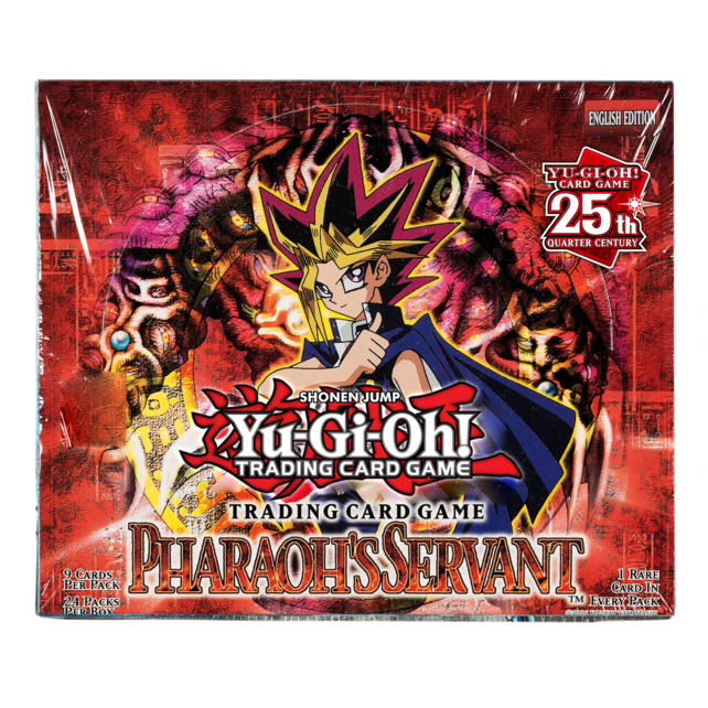 YUGIOH PHARAOH'S SERVANT 25TH ANNIVERSARY BOOSTER BOX