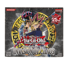 YUGIOH INVASION OF CHAOS 25TH ANNIVERSARY BOOSTER BOX