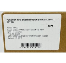 FUSION STRIKE SLEEVED BOOSTER PACK CASE