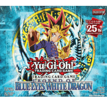 YUGIOH LEGEND OF BLUE EYES WHITE DRAGON 25TH ANNIVERSARY BOOSTER BOX