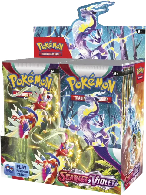 SV01 SCARLET AND VIOLET BASE BOOSTER BOX