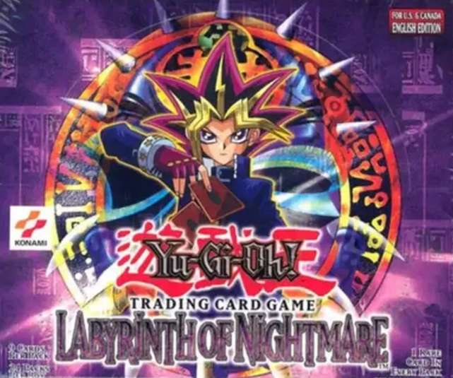 YUGIOH LABYRINTH OF NIGHTMARE UNLIMITED BOOSTER BOX (2003)