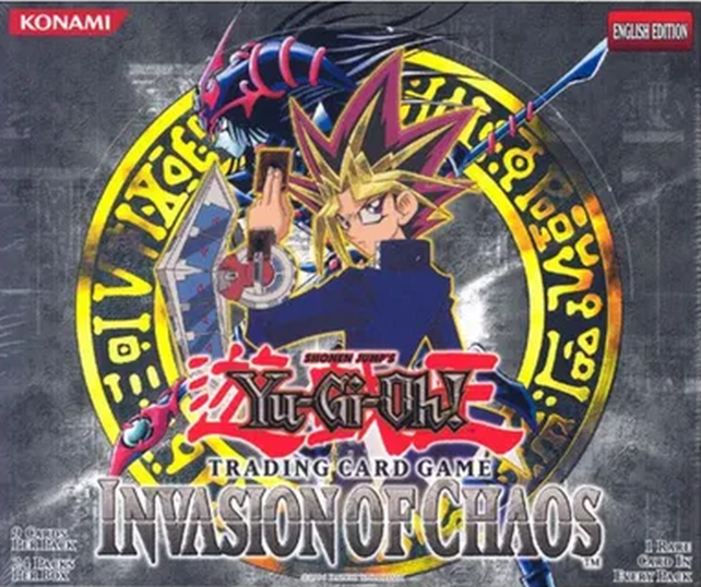 YUGIOH INVASION OF CHAOS UNLIMITED BOOSTER BOX