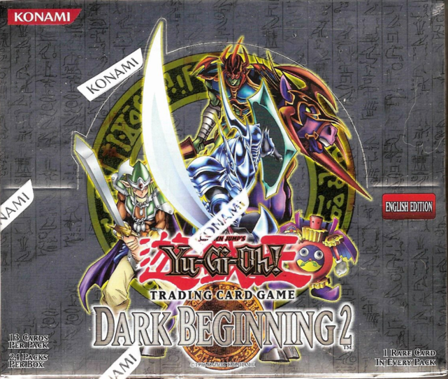 YUGIOH DARK BEGINNING 2 BOOSTER BOX (2005)