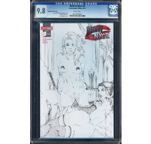 NOTTI & NYCE #3 SKETCH COVER CGC 9.8 WHITE #0215763026