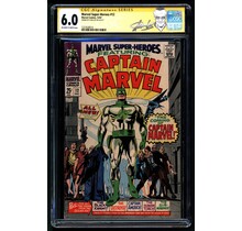 MARVEL SUPER-HEROES #12 CGC 6.0 SS  STAN LEE ORG & 1ST CAPT. MARVEL CGC #1227638014
