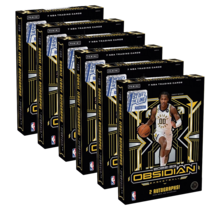 2022/23 PANINI OBSIDIAN BASKETBALL FOTL 6 HOBBY BOX LOT