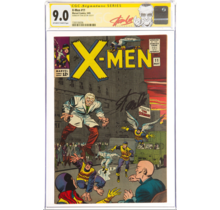 X-MEN #11 CGC 9.0 OWW SS STAN LEE SIGNED SINGLE HIGHEST GRADED CGC #1593106006