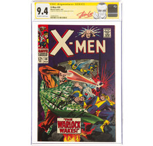 X-MEN #30 CGC 9.4 OWW SS 2X's STAN LEE ROY THOMAS 1 OF 1 CGC #1428410018