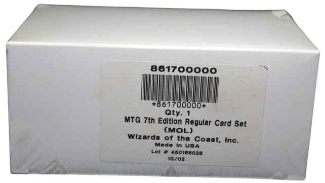 MTG 7TH EDITION CORE SET REGULAR MOL FACTORY SET