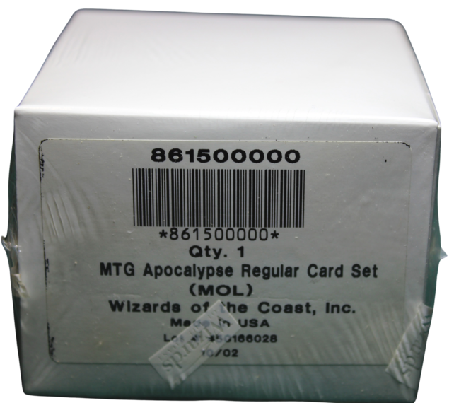 MTG APOCALYPSE REGULAR MOL FACTORY SET