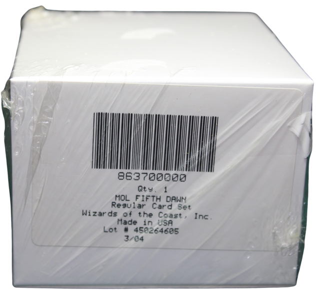 MTG FIFTH DAWN REGULAR MOL FACTORY SET