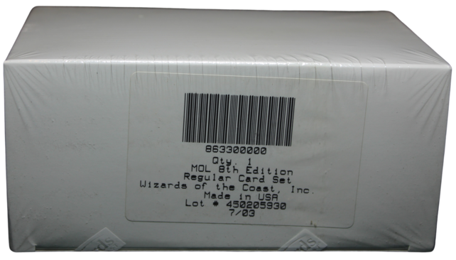 MTG 8TH EDITION CORE SET REGULAR MOL FACTORY SET