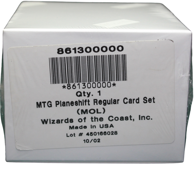 MTG PLANESHIFT REGULAR MOL FACTORY SET