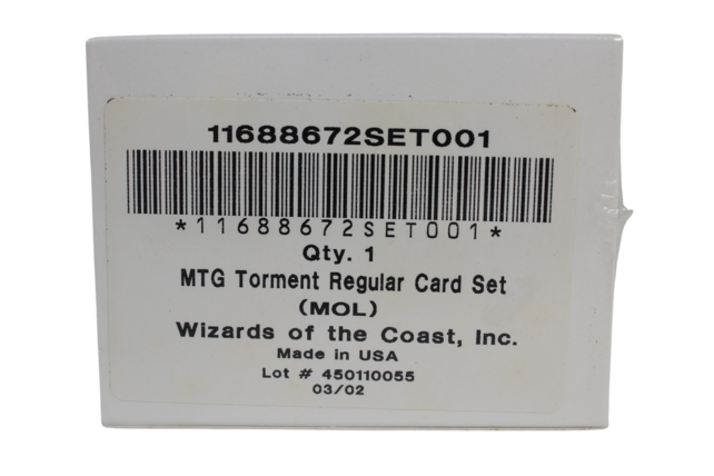 MTG TORMENT REGULAR MOL FACTORY SET