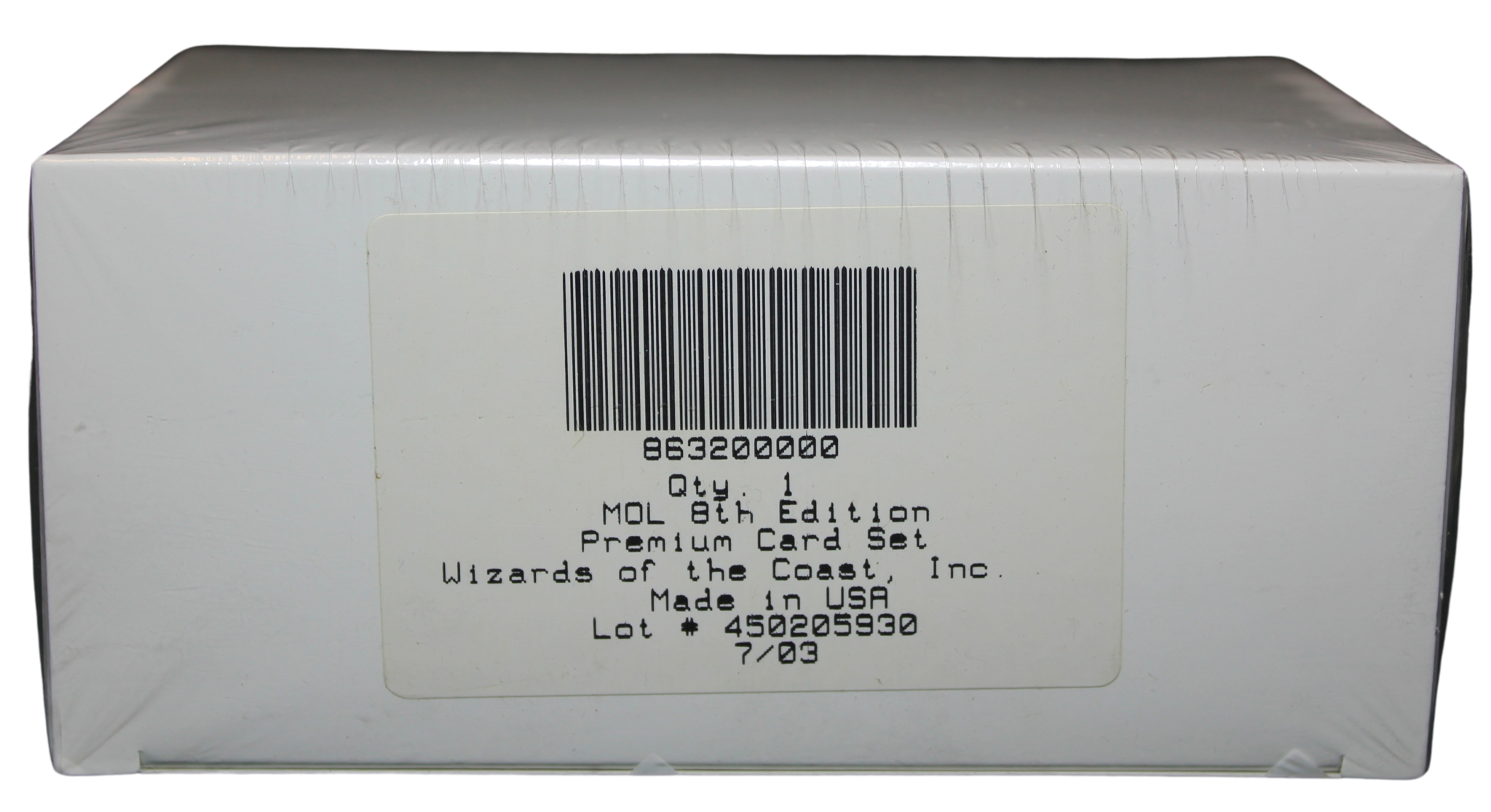 8th Edition FOIL Complete Set ALL FOIL CARDS Factory Sealed MOL MTG